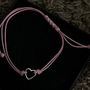 Pink Heart Bracelet